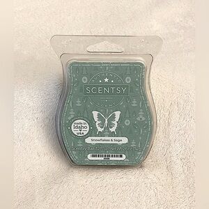 Scentsy Snowflakes & Sage Wax - BUNDLE TO SAVE